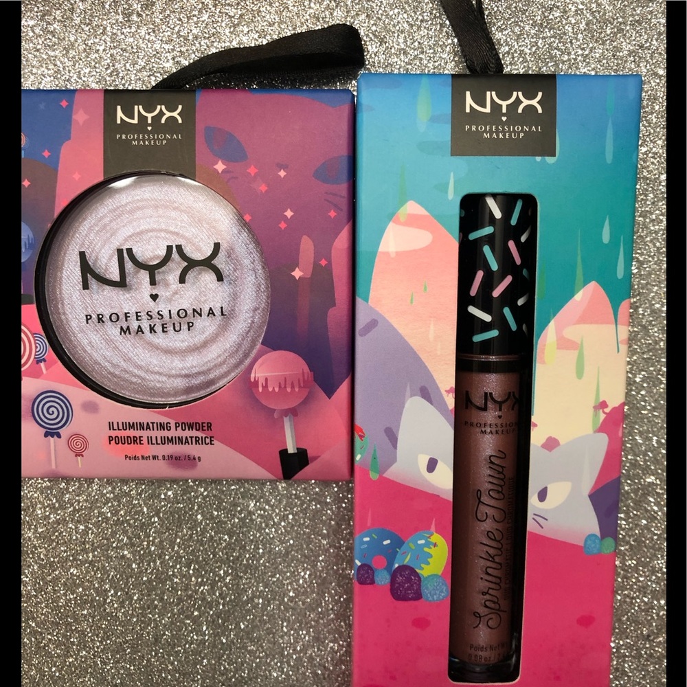 BNIB! NYX Holiday Set Lip Gloss & Highlighter 💋🌟